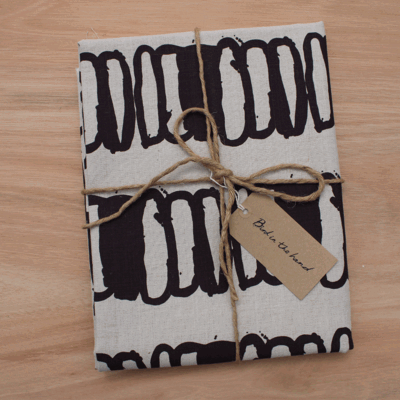 STACKS - Brinjal on linen (2m)