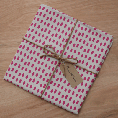 STAMP - Kite Pink on linen (3m)